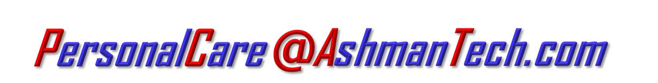 Send email to PersonalCare@AshmanTech.com